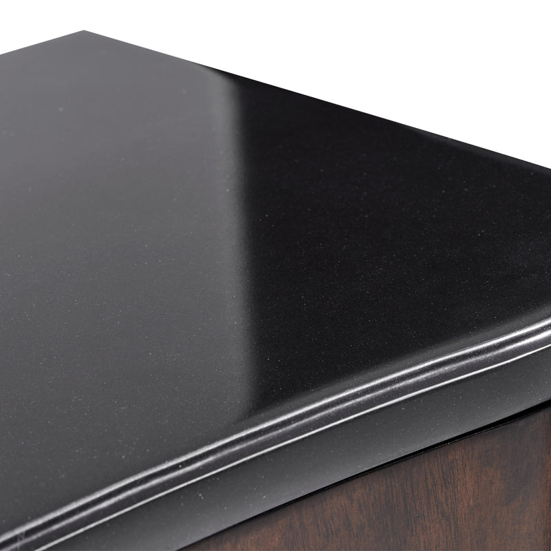 Camellia Field Warm Pecan TV Cabinet