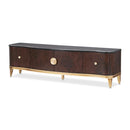 Camellia Field Warm Pecan TV Cabinet