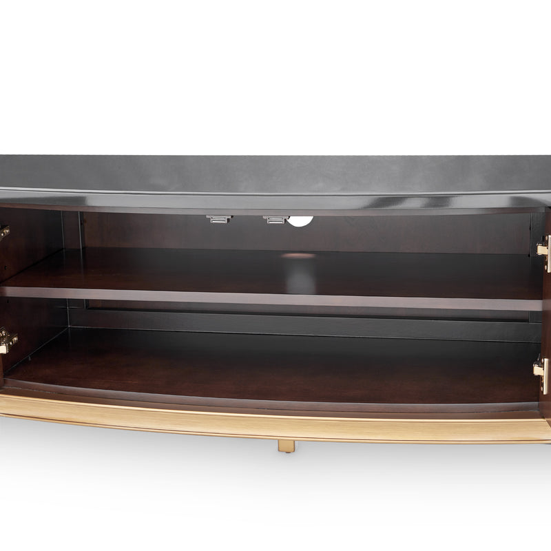 Camellia Field Warm Pecan TV Cabinet