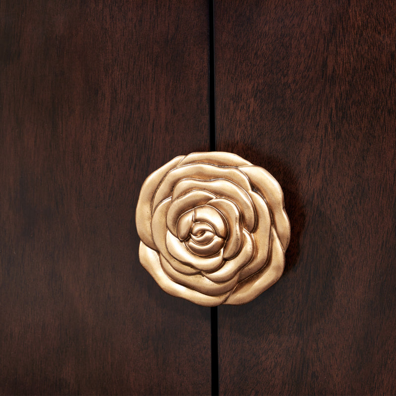 Camellia Field Warm Pecan TV Cabinet