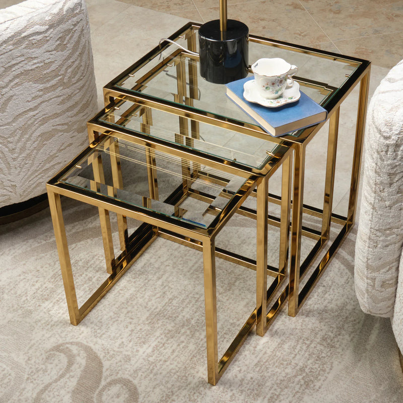 Savannah Breeze Nesting Table Set