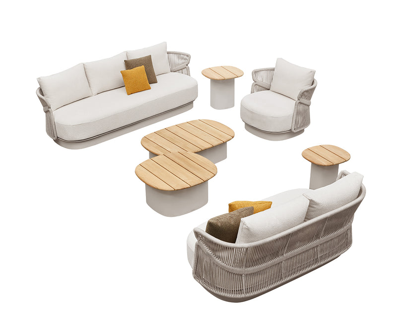 Aio Outdoor Sofa Set (3+2+1+CT+CT+ET+ET)