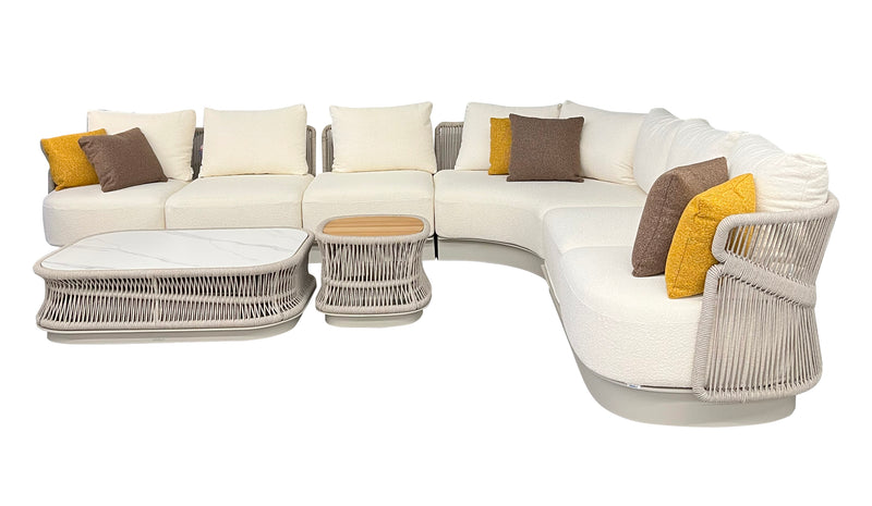 Aio Outdoor Sofa Set (Sectional+CT+ET)