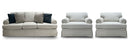 #5355 / #5350-89 Sofa Modern Set (3+3+1+1)