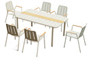 BLOOM Outdoor Dining Set (6 Seater)