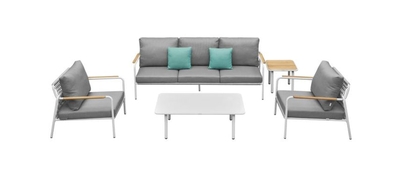 Patio Outdoor Sofa Set (3+1+1+CT+ET)