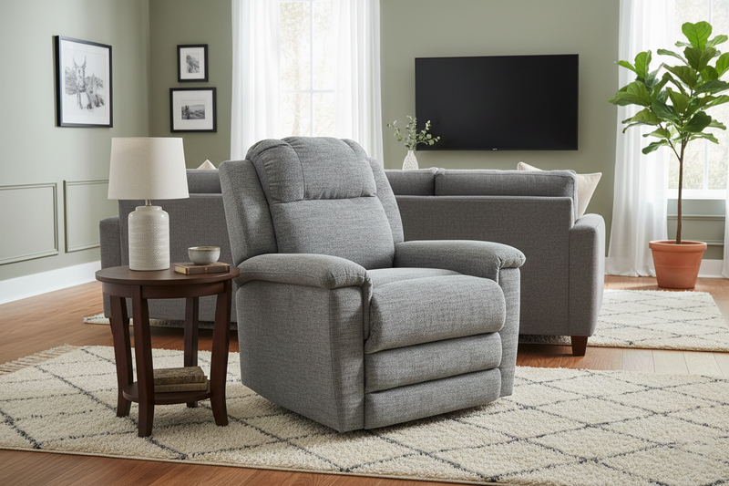 D165664  Clayton Gold Power Lift Recliner w/ Massage & Heat