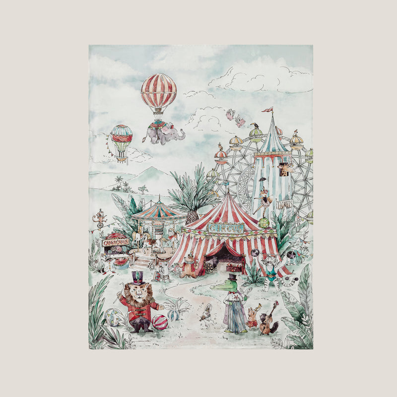Bed linen for kids CIRCUS (Set of 4)
