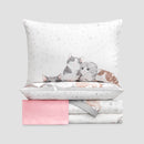 Bed linen for kids KITTY (Set of 4)