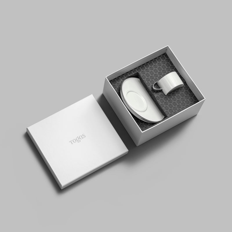 Coffee Cup and Saucer set BINOCHE