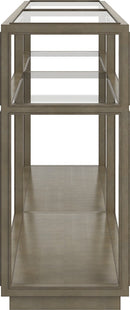 Glaze Console Table-Quartz