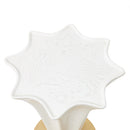 La Terrazza Chairside Table - Creamy Pearl