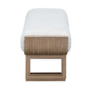 West Kensington Accent Bench - Sea Salt Caramel