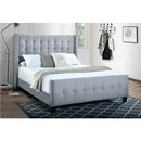 ACH Bedroom King Modern Wing Bed in Dove DS-D399-291-2