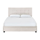 ACH Bedroom King Storage Bed in Fog D403-296-1