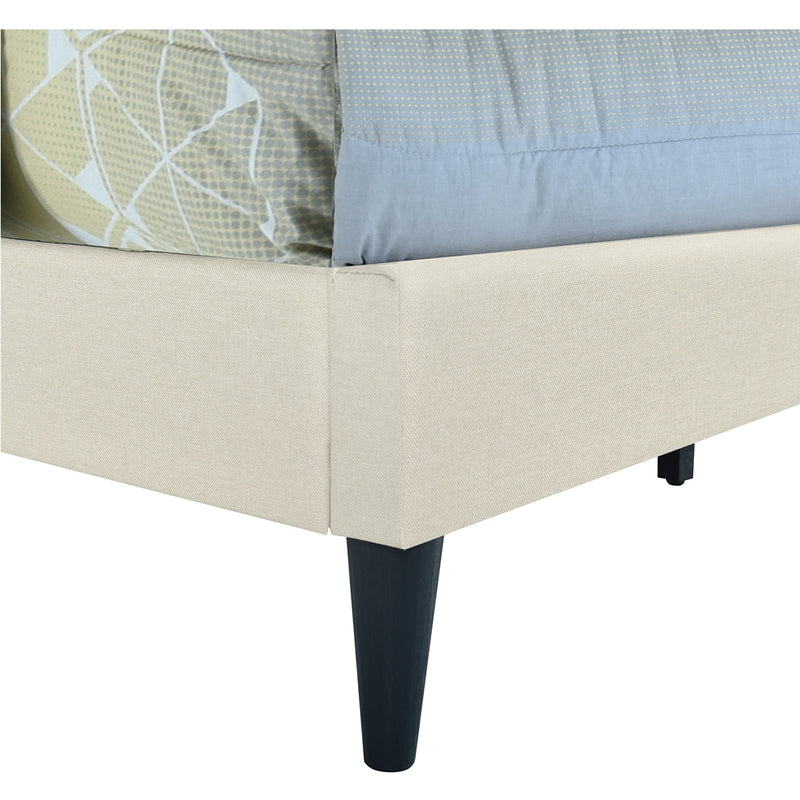 ACH Bedroom Tufted Arch Upholstered Queen Platform Bed in Beige DS-D335-292-416