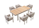 Borromeo Outdoor Dining Set (6 Seater)
