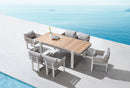 Borromeo Outdoor Dining Set (6 Seater)