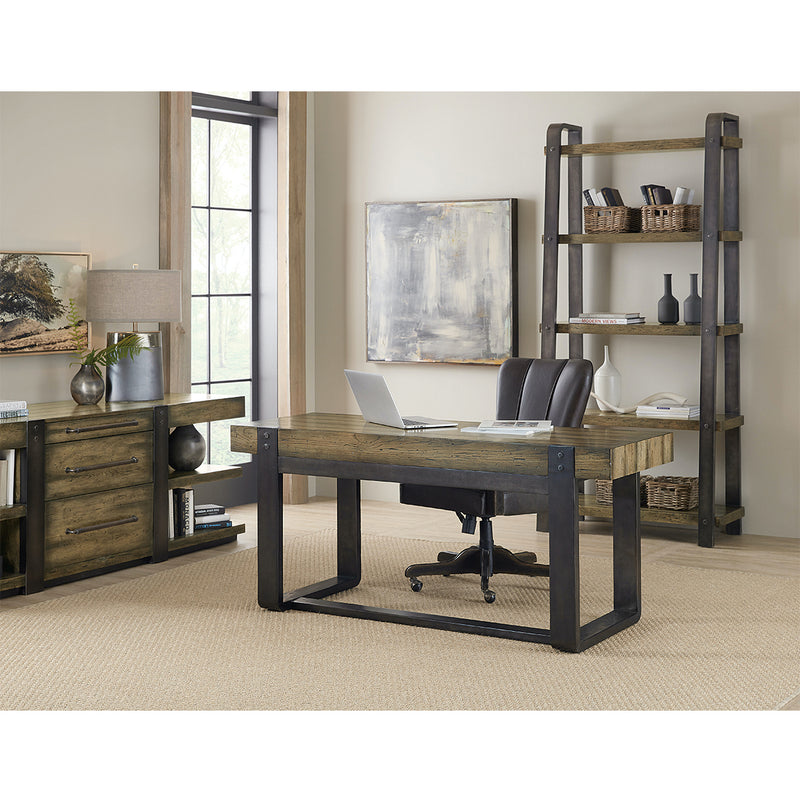 1654-10458-DKW1 Crafted Home Office Crafted Leg Desk