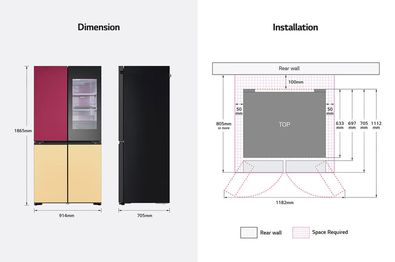 LED Multi Door Refrigerator