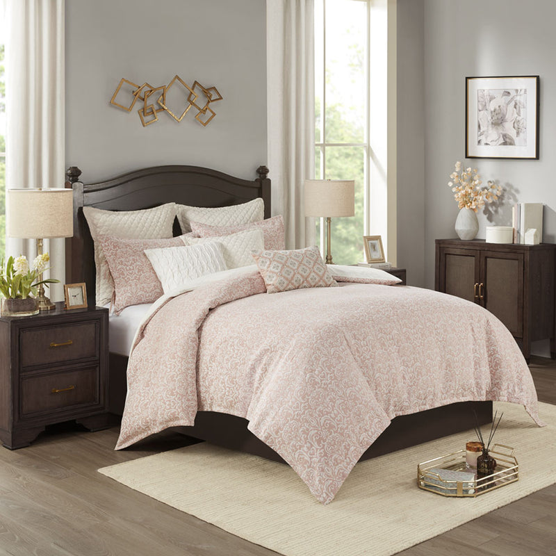 MPS10-466 Haven Chenille Jacquard Comforter Set