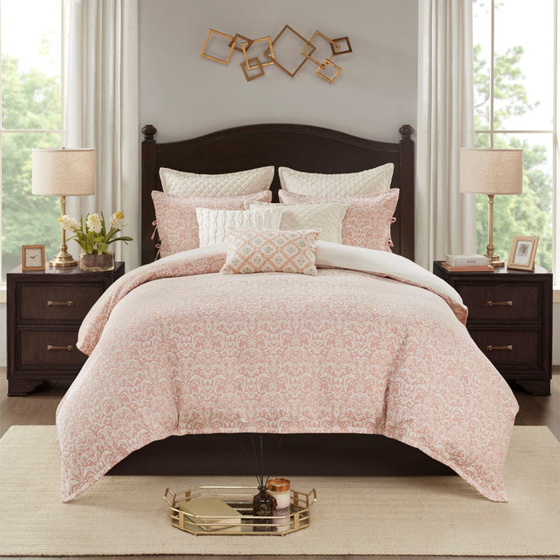 MPS10-466 Haven Chenille Jacquard Comforter Set