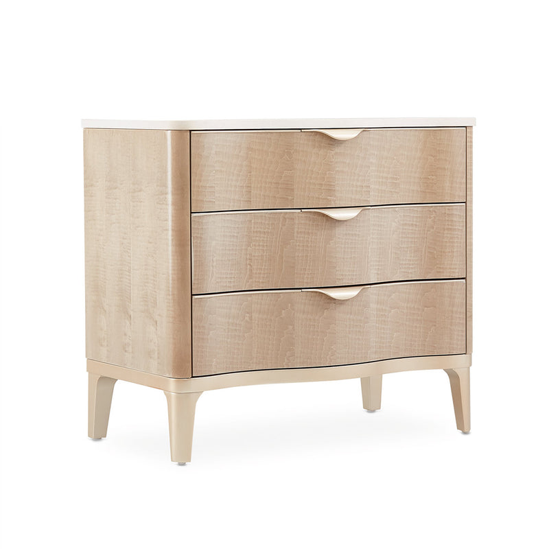 Malibu Crest - Scalloped Bed without Mattress