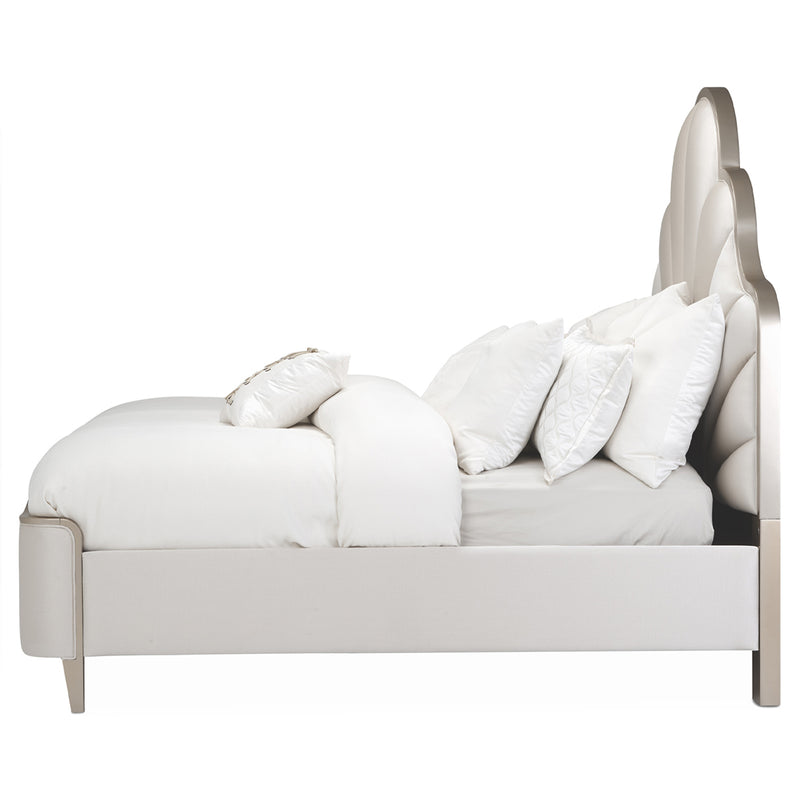 Malibu Crest - Scalloped Bed without Mattress