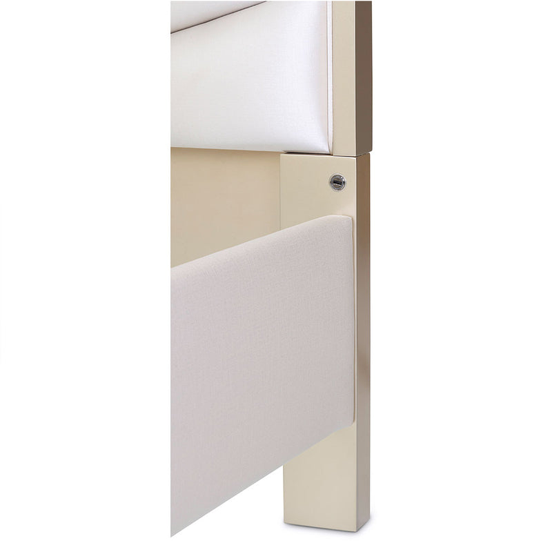 Malibu Crest - Scalloped Bed without Mattress