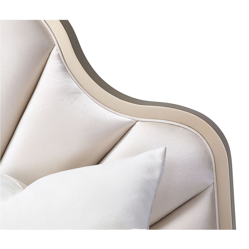Malibu Crest - Scalloped Bed without Mattress