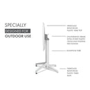 Outdoor Moons Table 70