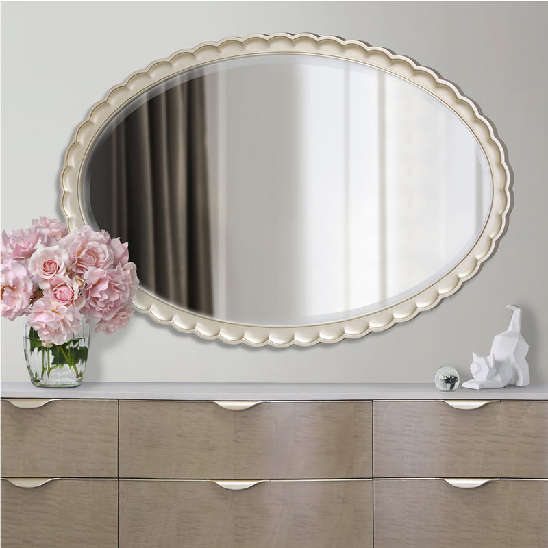 Malibu Crest - Scalloped Bed without Mattress