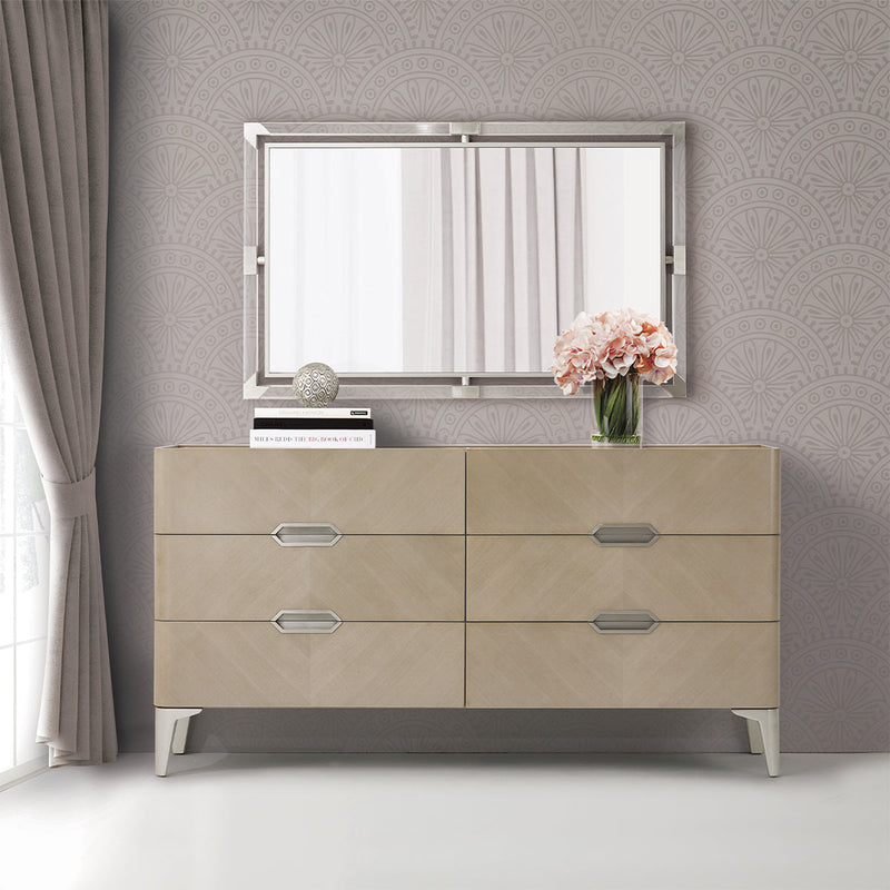 Penthouse Dresser and Mirror