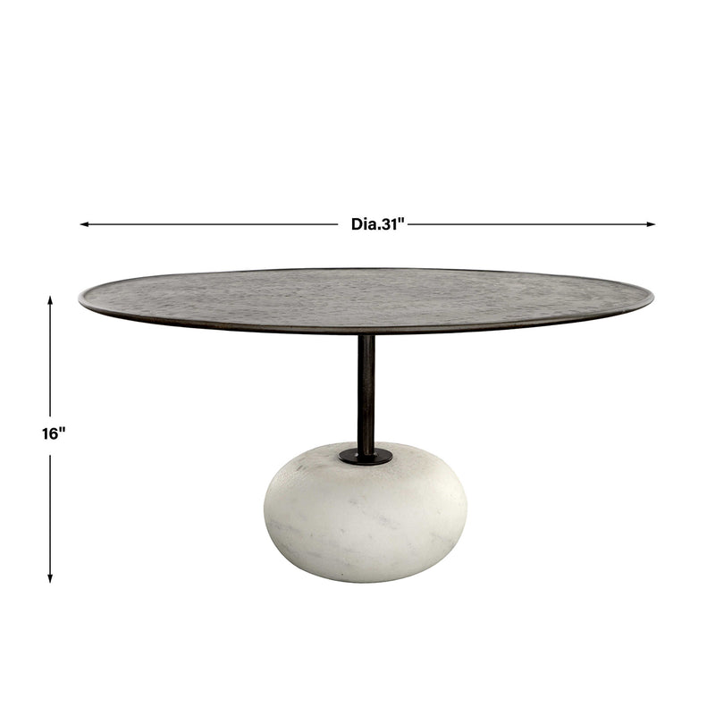 R25257 Button Up Center Table