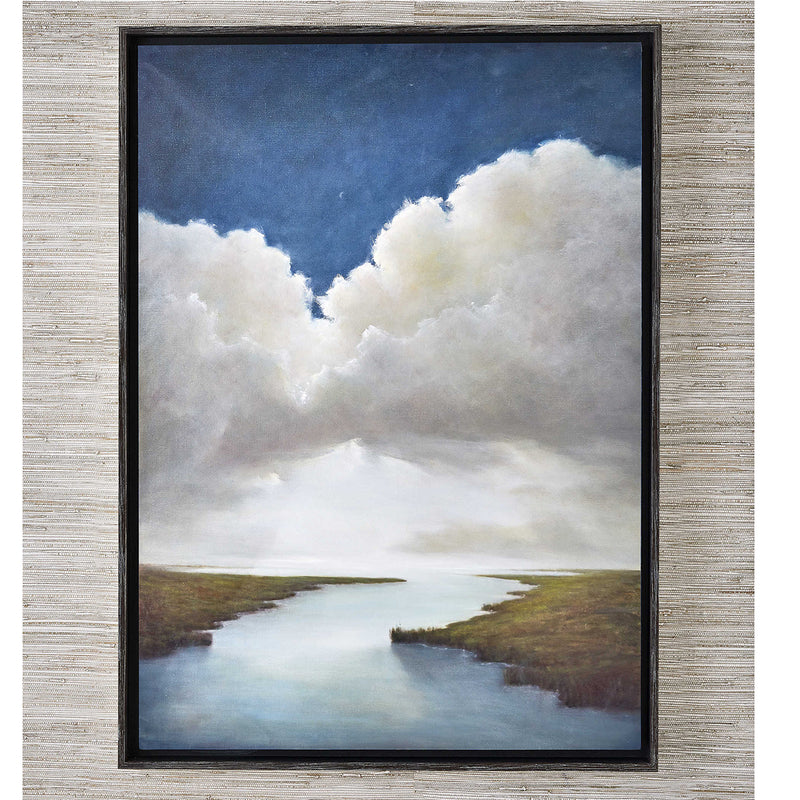 R32255 Low Country Painting Framed Canvas