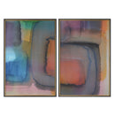 R45105 Prismatic Painting Framed Prints