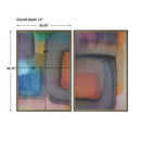 R45105 Prismatic Painting Framed Prints