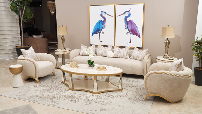 Scotts Square Sofa Modern Set (3+3+1+1)