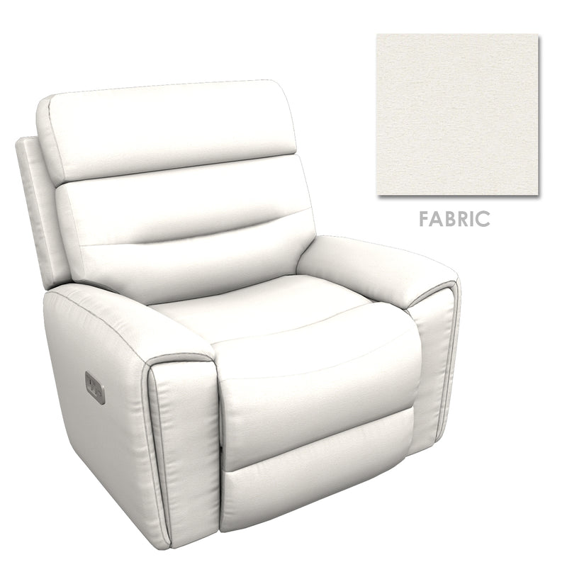 Soren Fab: E187731 Power Wall Recliner w/ Headrest & Lumbar