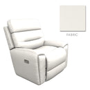 Soren Fab: E187731 Power Wall Recliner w/ Headrest & Lumbar