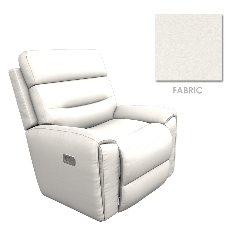 Soren Fab: E187731 Power Wall Recliner w/ Headrest & Lumbar