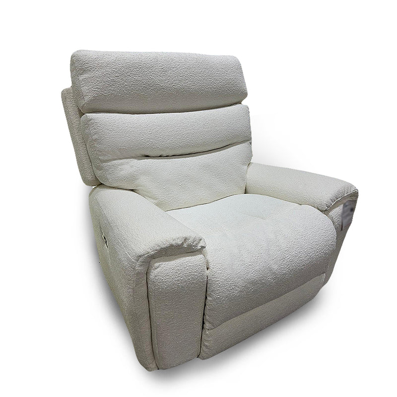 Soren Fab: E187731 Power Wall Recliner w/ Headrest & Lumbar