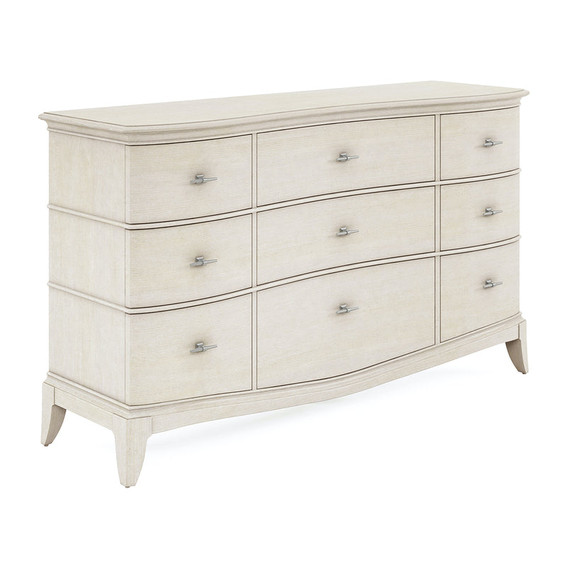 Starlite Ivory - Triple 9 Drawer Dresser