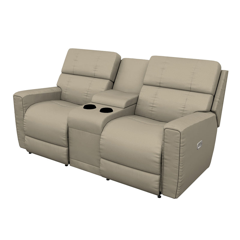 U49757 Apollo Power Reclining Two Seaters with Headrest and Console