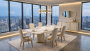 La Terrazza Creamy Pearl Dining Set