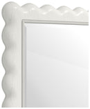 Haven Warm White Rectangle Floor Mirror