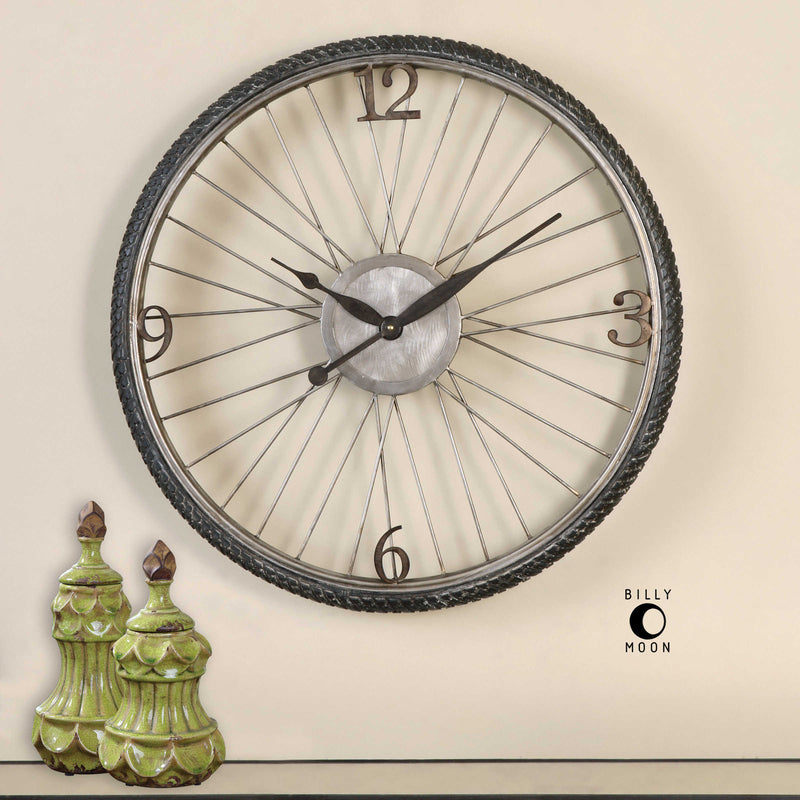 Spokes Wall Clock - Uttermost