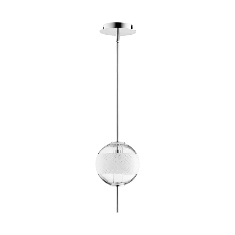 10048 Peloton Pendant | Polished Nickel - Small