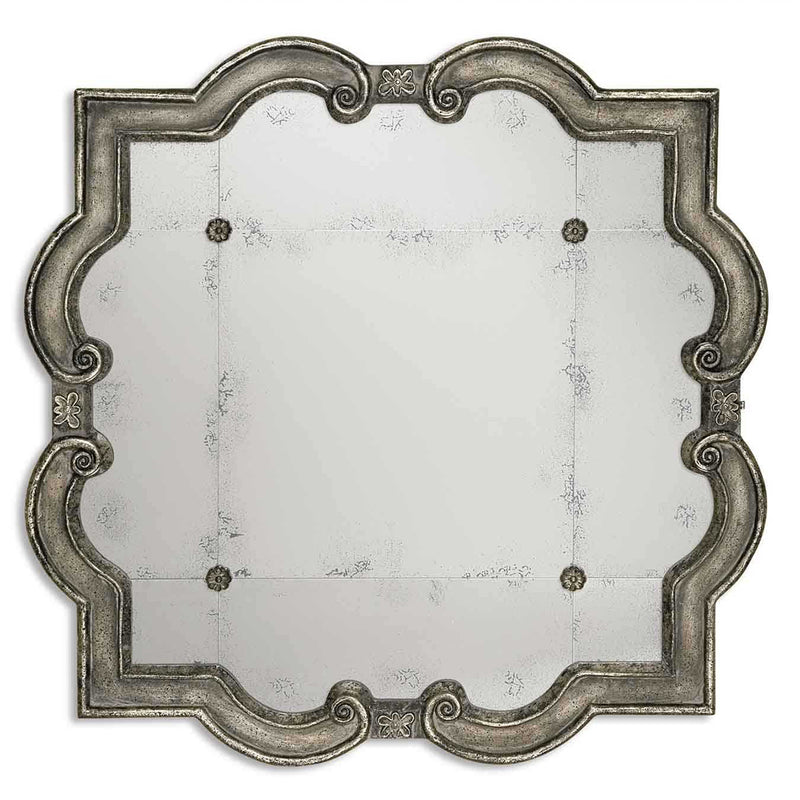 12557 P Prisca Quatrefoil Mirror - Nabco Furniture Center