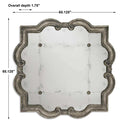 12557 P Prisca Quatrefoil Mirror - Nabco Furniture Center